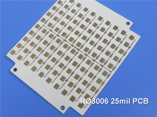 2L RO3006 RF PCB 1oz Copper White Silkscreen With ENIG