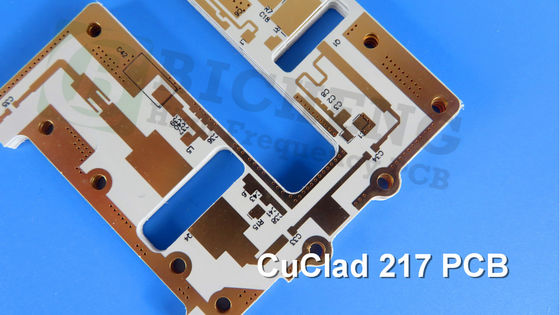 10 mil CuClad 217 PCB 2-livello 0,3 mm Immersione argento