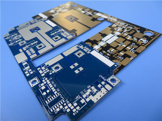 RF-60TC PCB 10mil 2 strati di immersione del circuito di stagno