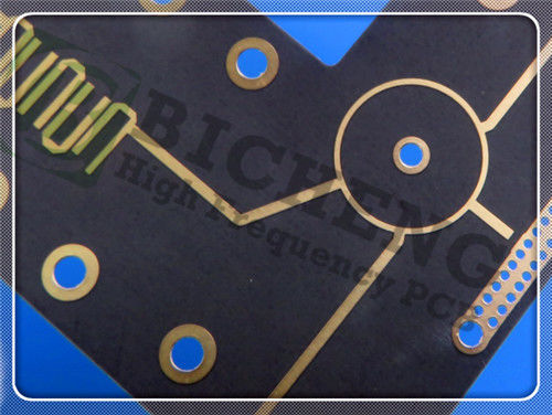 10 ml RT duroid 5880 PCB doppio strato rame riempito via