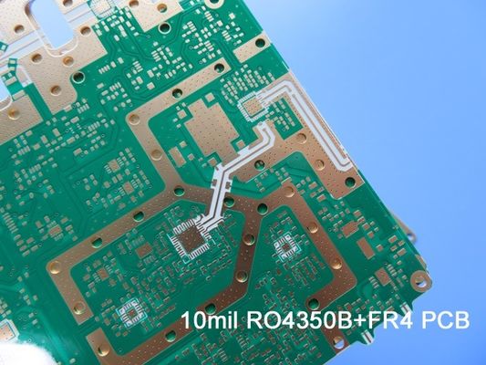 PCB ibrido a 6 strati 10 mil con via cieca