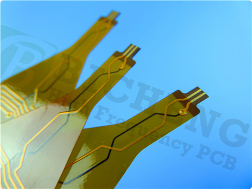 Polyimide PCB 25um FPC 2-layer 0.24mm Thick Immersion Gold