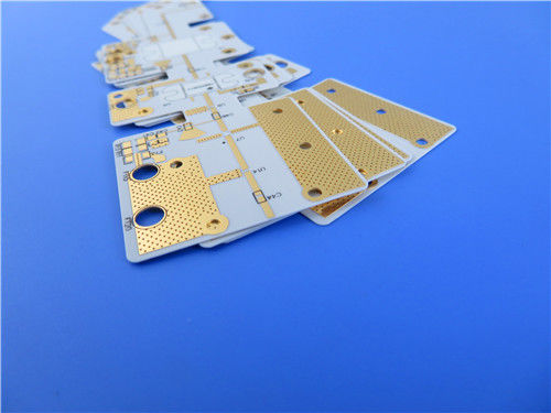 RO3003 PCB a 2 strati su laminato Rogers da 10mil, finitura oro a immersione