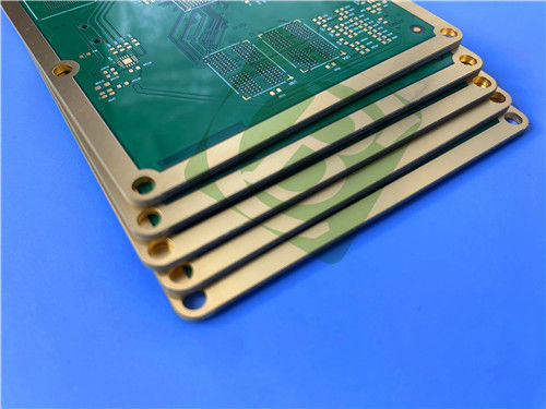 12-livello 370HR PCB 1,6 mm di spessore ENIG Finish Verde Maschera di saldatura