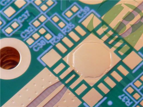 PCB ibrido a 6 strati M6 ad alta velocità IS370HR con moneta di rame