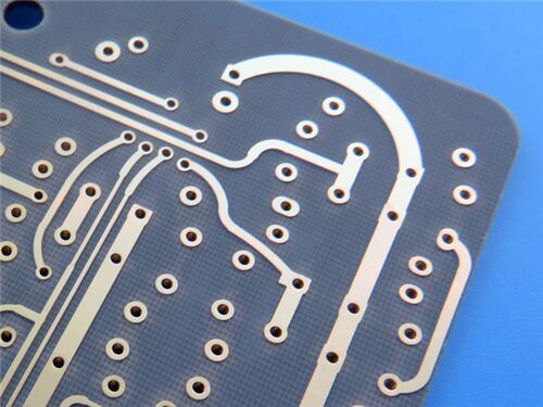 PCB F4BM220 a 2 strati, spessore rame 35um, oro a immersione