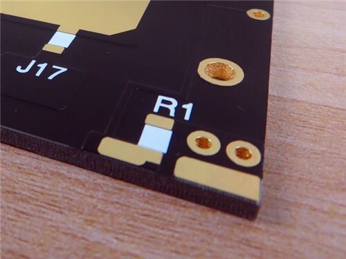 F4BTM350 PCB 2L Wangling 120mil Substrato Maschera di saldatura nera