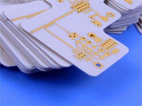 Rogers 4003C PCB 8mil Doppio strato con serigrafia nera