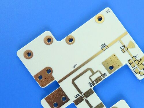 PCB RF RO4835 2 strati materiale Rogers 10mil con finitura ENEPIG