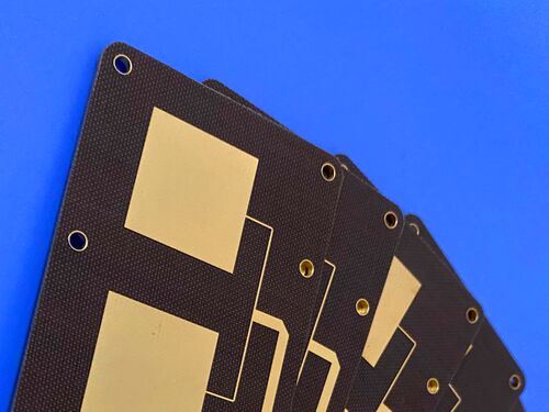 Scheda RF PCB TLX-8 Laminato Oro per Immersione 2 strati 30mil