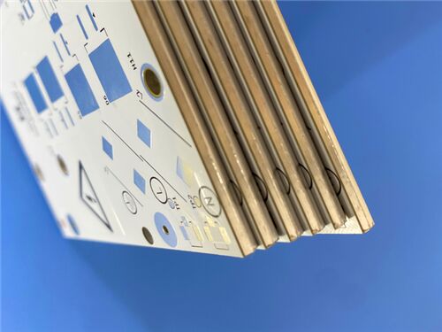 PCB in alluminio a doppia faccia con oro a immersione