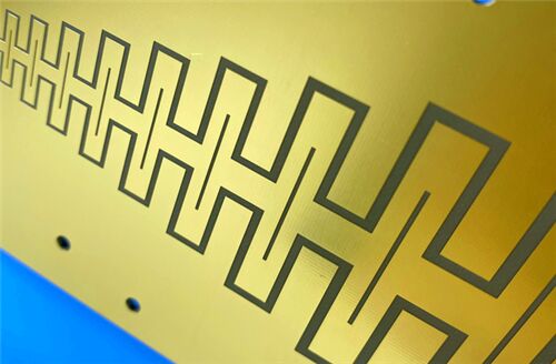 Scheda rigida a 2 strati PCB RF-10 da 10 mil, ad alta DK e a bassa perdita
