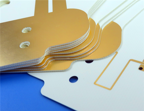 Substrato ad alta frequenza TF300 PCB da 25 mil a 2 strati con oro ad immersione