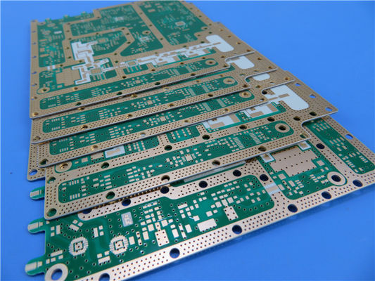 Rogers RO4534 High Frequency Printed Circuit Board doppio strato 20 Mil 0,508 mm con oro immersivo