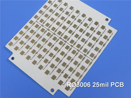 Prova elettrica del PWB 100% dell'oro di immersione di Rogers 25mil RO3006