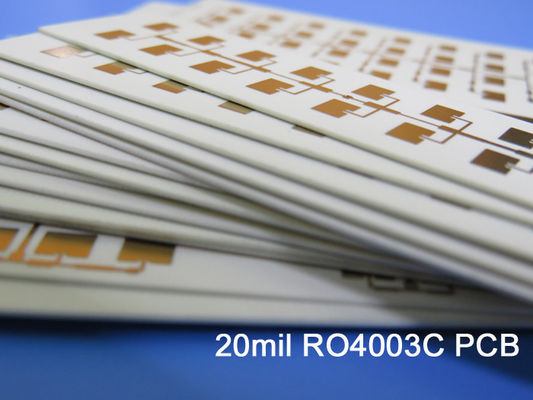 RO4003C via il PWB riempito dk bassa per le applicazioni di rf
