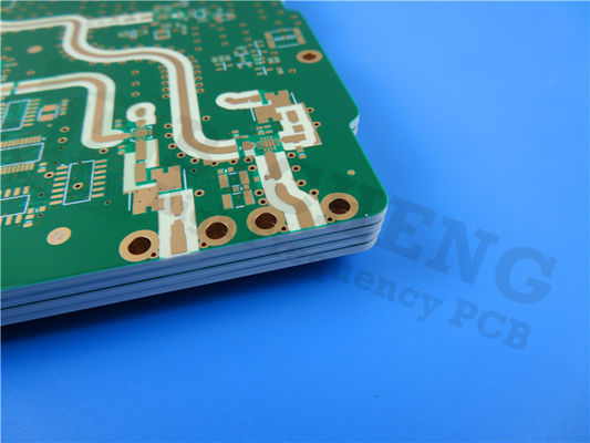 Immersione oro PCB personalizzato 2L RO3210 25mil