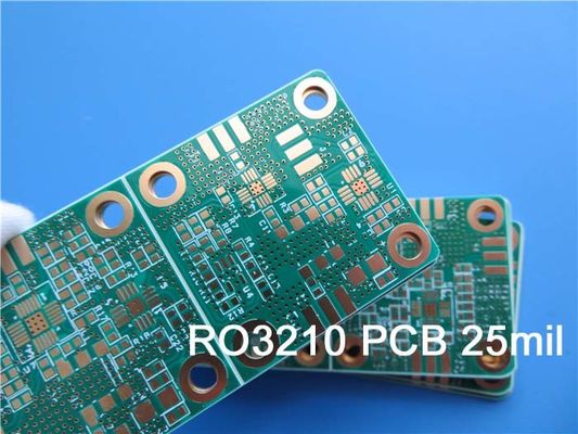 Immersione oro PCB personalizzato 2L RO3210 25mil