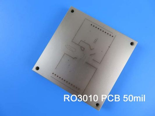 RO3010 2 strato PCB RF da 2,7 mm con livello di saldatura ad aria calda