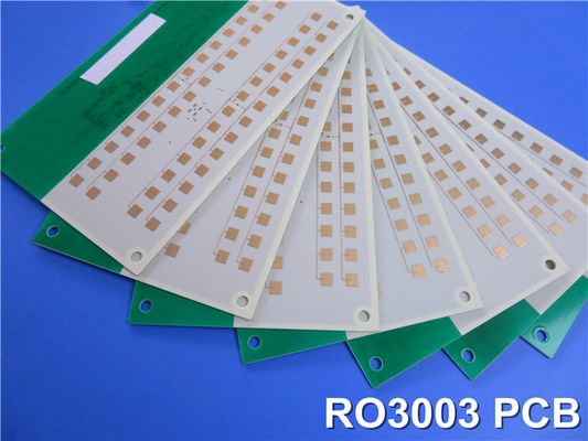 6 strati RO3003 PCB ibrido con via cieca e oro immersione