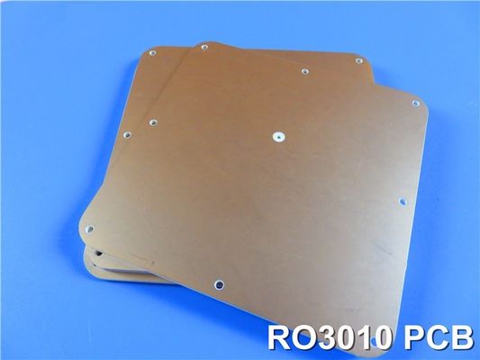 5mil RO3010 Mini PCB rigido 2L Nudo Copper Printed Circuit Board