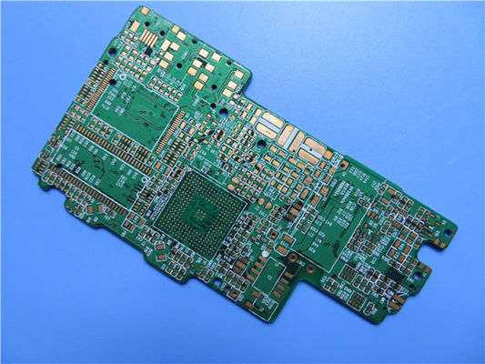 PCB ibrido rigido a 8 strati costruito su RO3003 e FR4 con via cieca