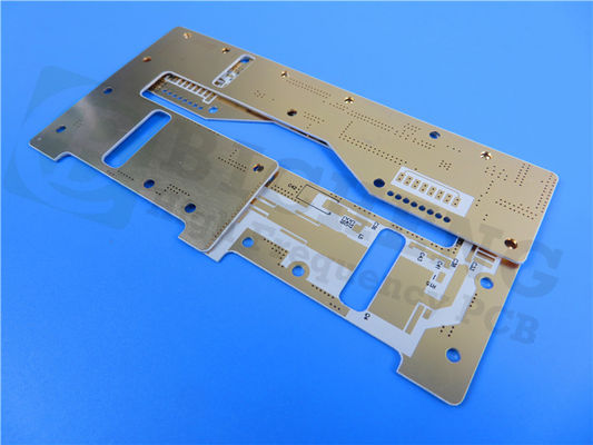 0.6mm RT duroid 6035HTC 20mil 2 strati PCB ad alta frequenza Immersione oro