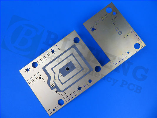 10mil RT Duroide 6035HTC PCB doppio strato nero Silkscreen Immersione oro