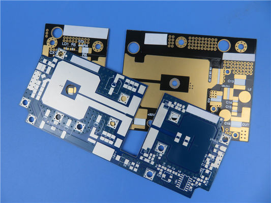 RF-60TC PCB 10mil 2 strati di immersione del circuito di stagno