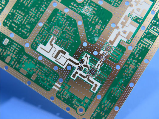 30mil RO4534 PCB 2 strati di immersione circuiti RF argento