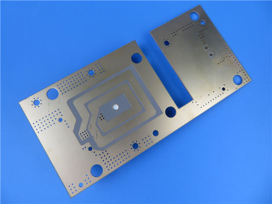 Fabbricazione a doppio lato RF-35 PCB 30 Mil Immersione Oro Finito PCB Board