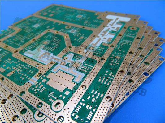 Rogers RO3203 PCB 20 mil verde Maschera di saldatura Immersione Stagno