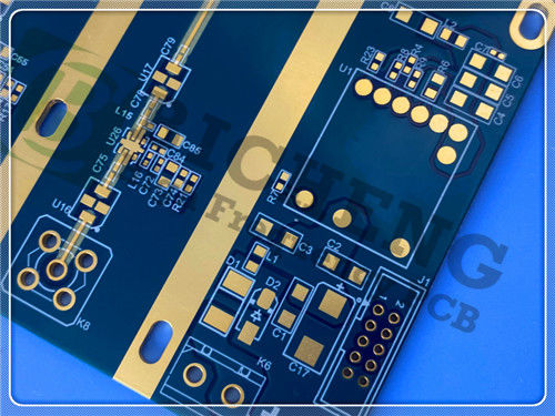 PCB ibridi su materiali RO4003C e S1000-2M 6 strati 1,1 mm di spessore