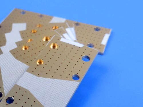 RF-10 PCB 25mil Doppio strato 1OZ Circuito di alta affidabilità