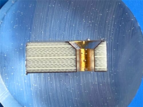 PCB multistrato RO3003 con via cieche spessore 1,66 mm con ENIG