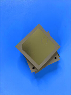 RF TP600 PCB a 2 strati 0,6 mm di spessore ENEPIG 20um Via Plating