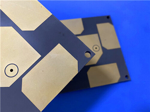 2 strati F4BM245 PCB 0,6 mm Immersione Oro Alta Frequenza Circuito RF