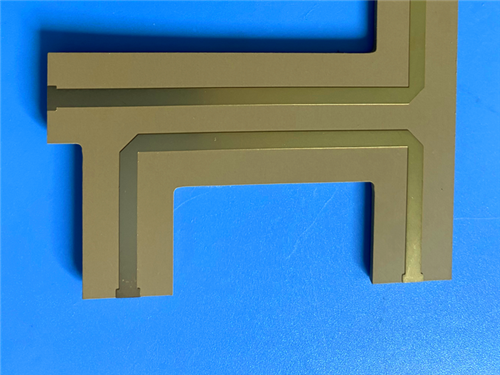 PWB flessibile a un solo strato sviluppato sul Polyimide con il rinforzo FR-4 di 1.6mm e l'oro di immersione per il quadro portastrumenti