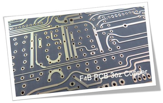PWB ad alta frequenza sviluppato sui circuiti di rame pesanti doppi di strato PTFE (teflon) di 1.5mm