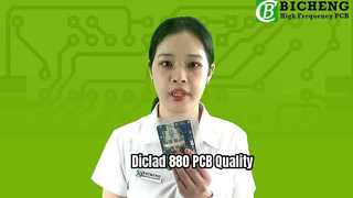 PCB Rogers DiClad 880 a 2 strati da 30mil