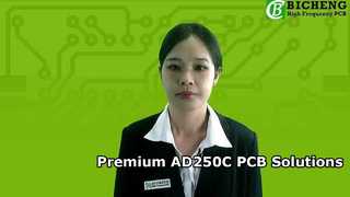 AD250C PCB a 2 strati 20mil Argento ad immersione
